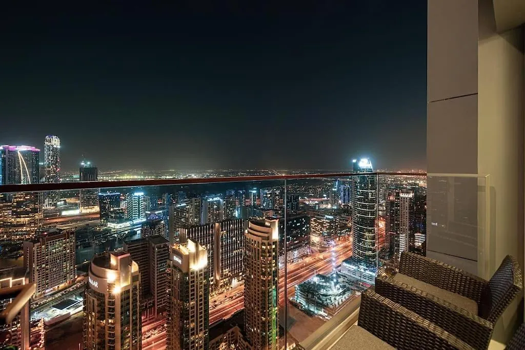 Lux Apartment - Super High Floor I 1 Min Dubai Mall Egyesült Arab Emírségek