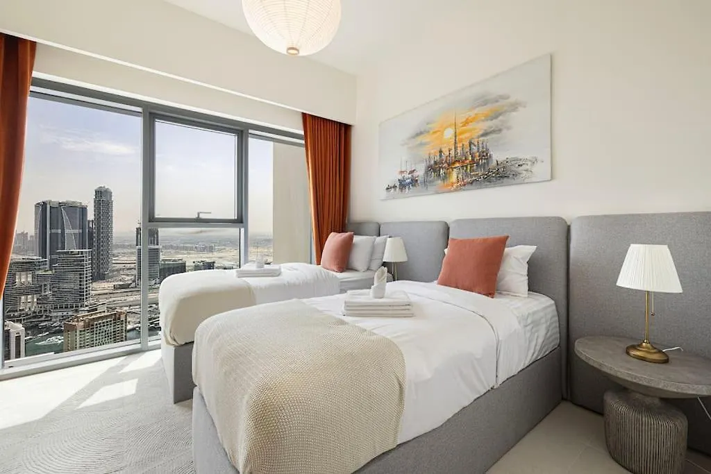Lux Apartment - Super High Floor I 1 Min Dubai Mall United Arab Emirates
