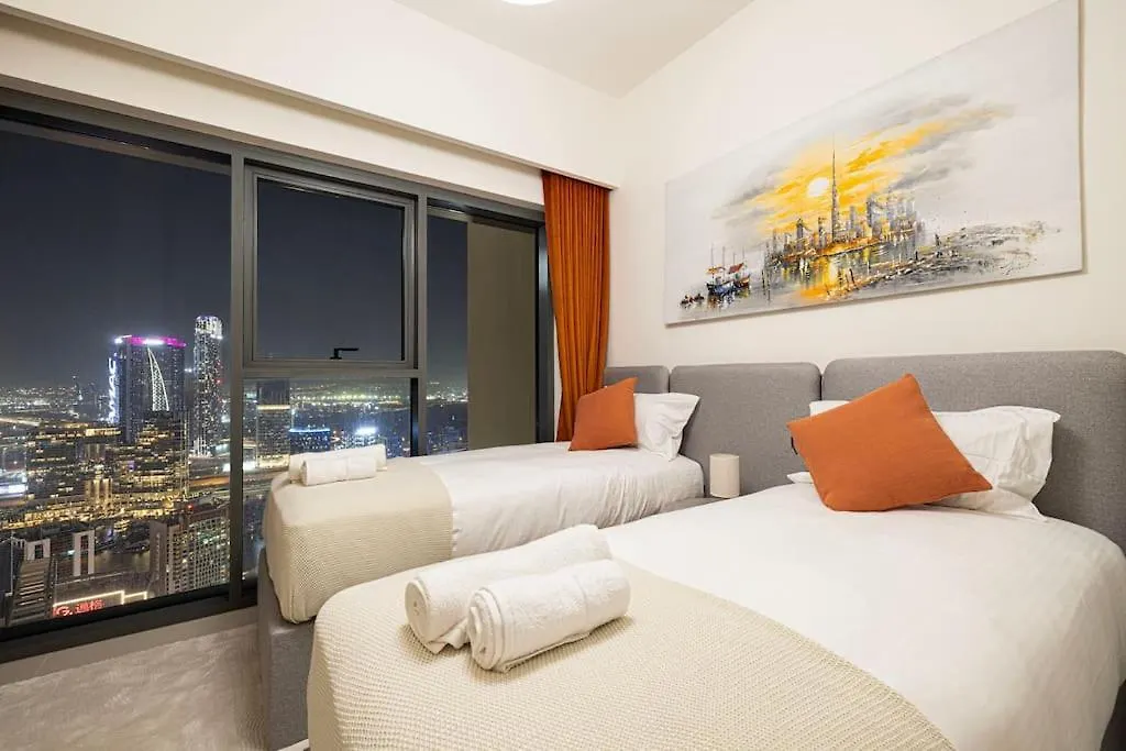 Lux Apartment - Super High Floor I 1 Min Dubai Mall United Arab Emirates