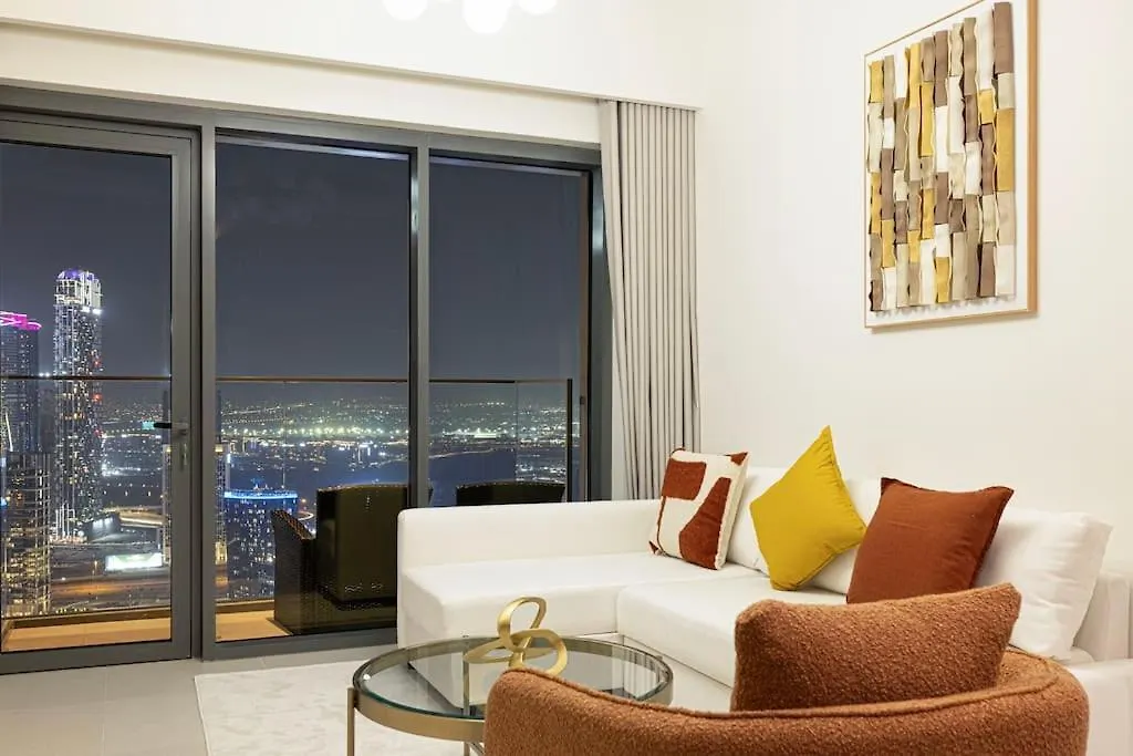 Lux Apartment - Super High Floor I 1 Min Dubai Mall United Arab Emirates